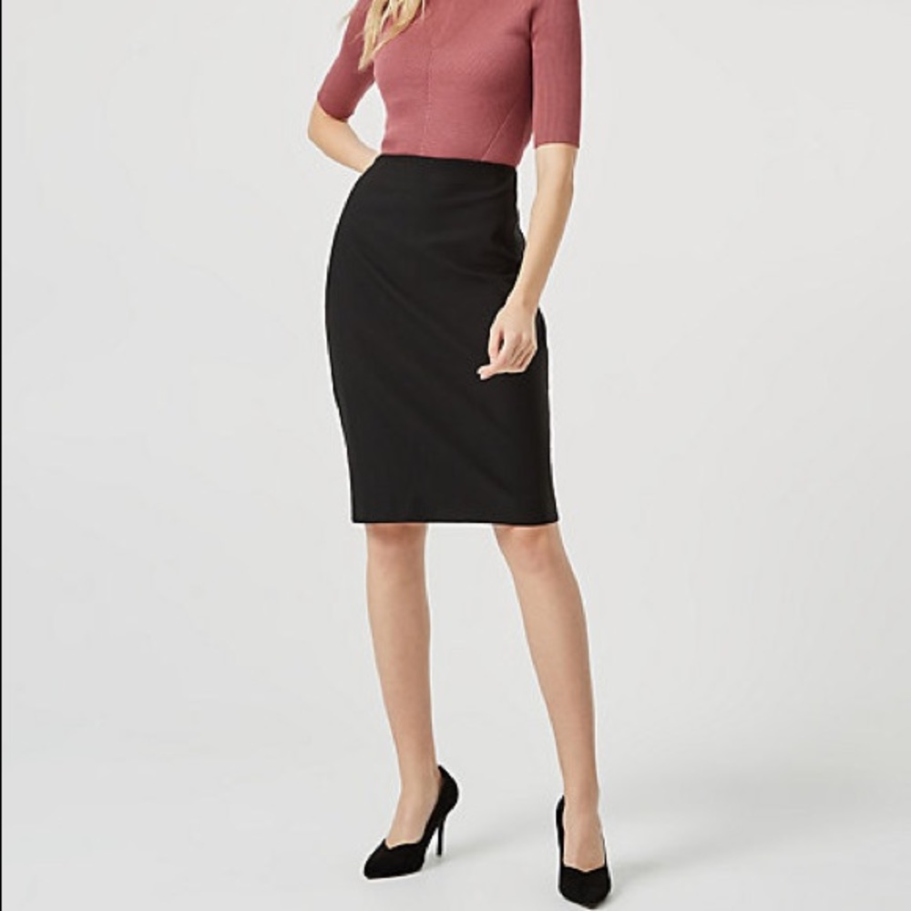 Le Chateau Black Pencil Skirt - 10